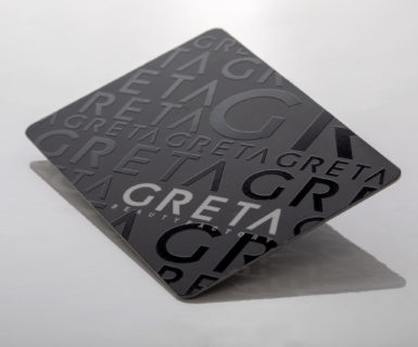 Pvc Card con overlay Riscrivibile